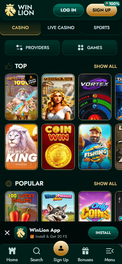Explore the Excitement Official site for WinLion betting