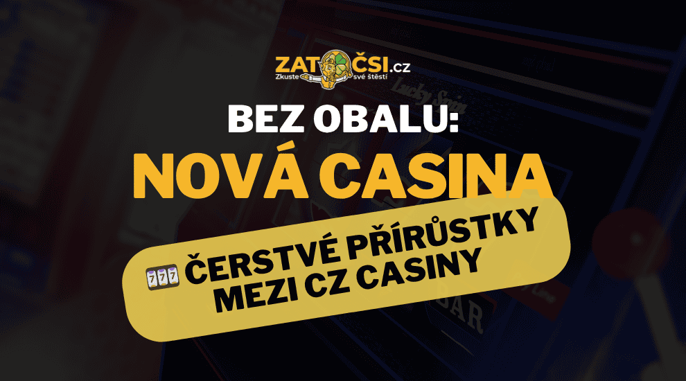Nové české online casino 2026 Trendy a novinky v hazardu